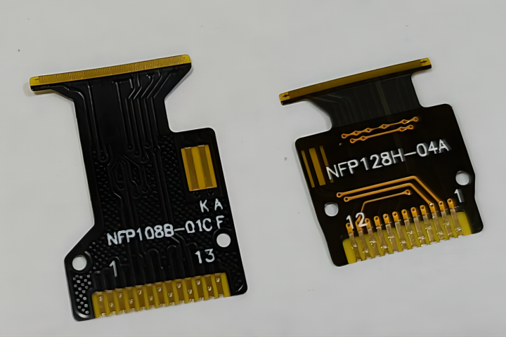 OLED-TFT card PCB+via plug plating