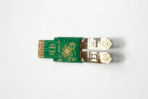 8L Rigid-flex PCB-Multi-Layer Flex שכבות מבנה היברידי