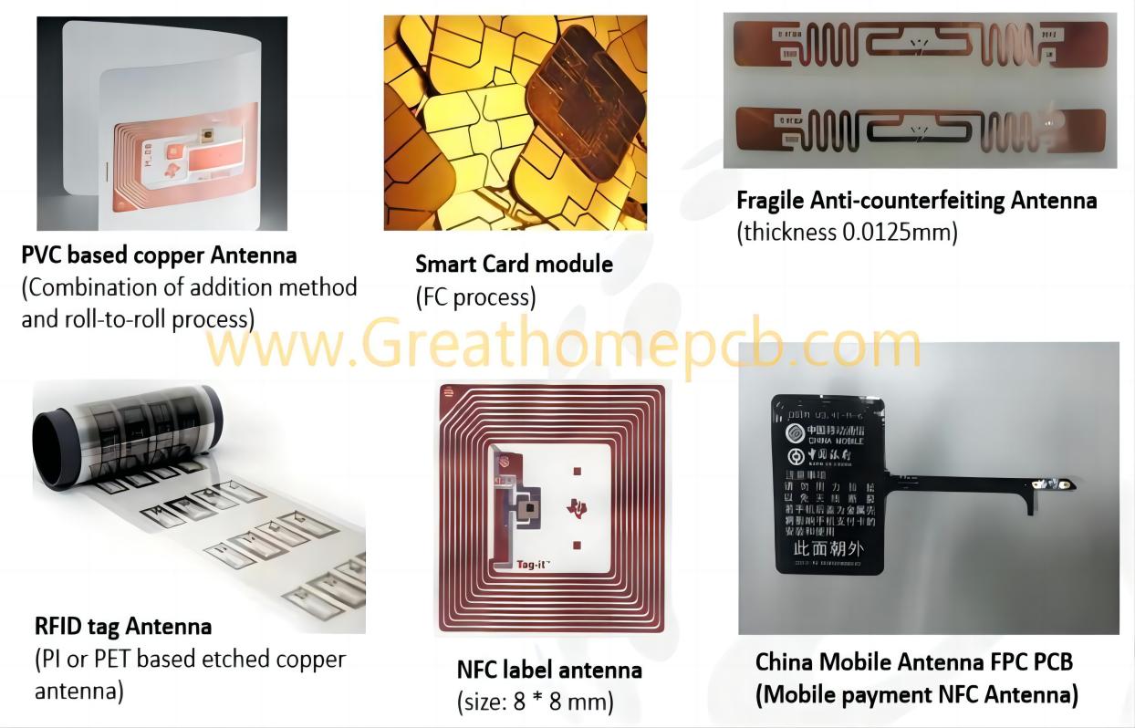 Плата антенны RFID и NFC - Технология прецизионных схем Greathome