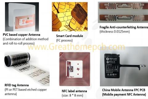 RFID and NFC Antenna PCB